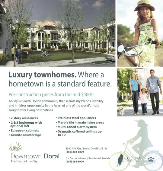 Downtown Doral, Miami - CC Devco "Hometown Standard Feature""
