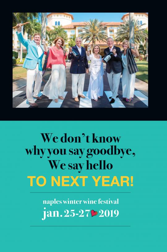 Naples Winter Wine Festival 2018 - Festival Book Next Year