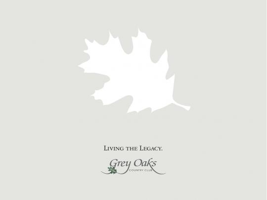 Grey Oaks CC Brochure - Front Cover