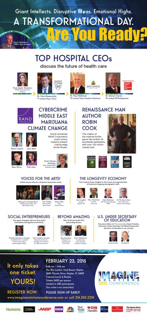 Imagine Solutions Conference 2015 - Newspaper