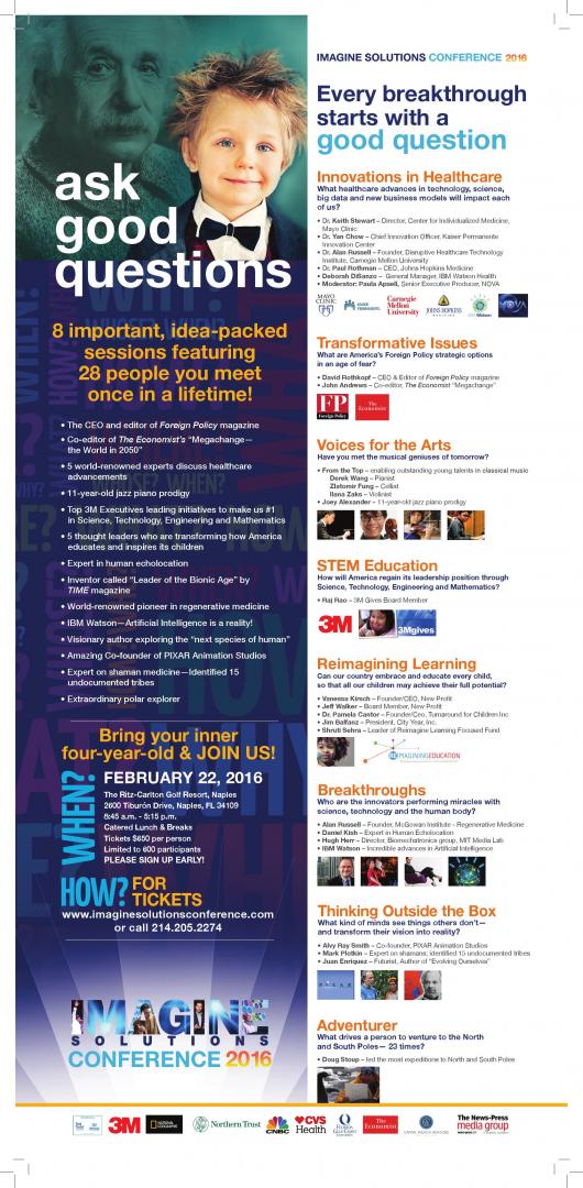 Imagine Solutions Conference 2016 - Newspaper