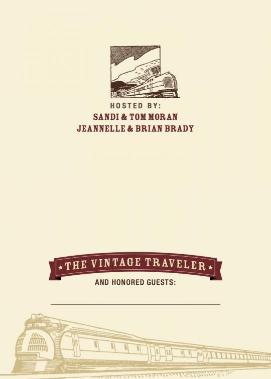 Naples Winter Wine Festival Vintner Dinner Invitation - Passport P2