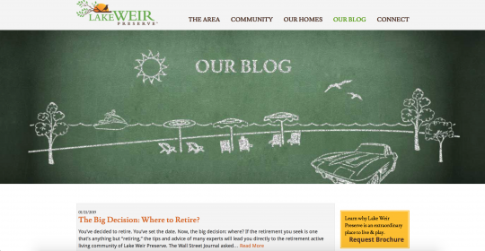 Lake Weir Preserve Blogs