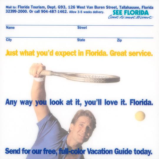 See Florida Print Campaign "Service"