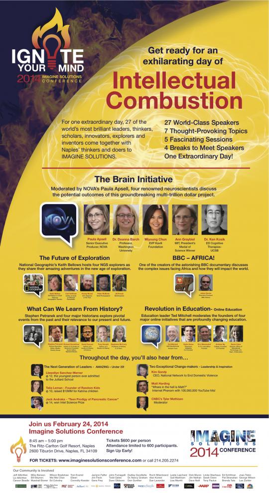 Imagine Solutions Conference 2014 - Newspaper