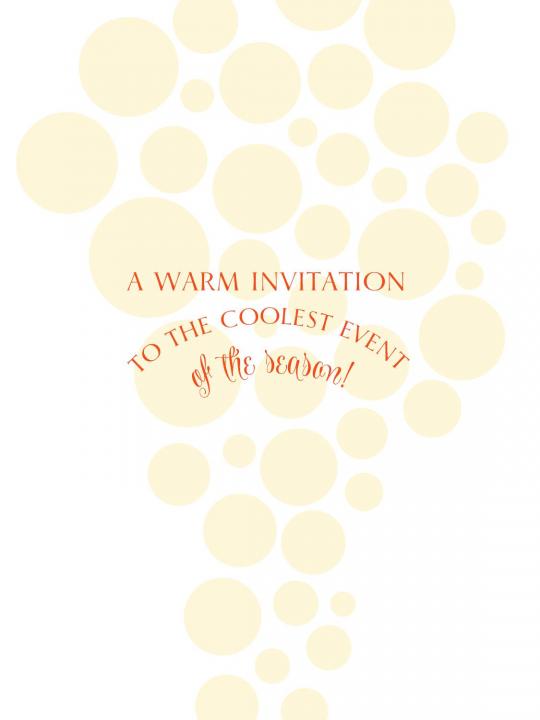 Naples Winter Wine Festival 2017 - Invitation - Translucent Page